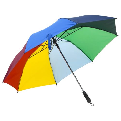 színes automatikusan összecsukható esernyő 124 cm