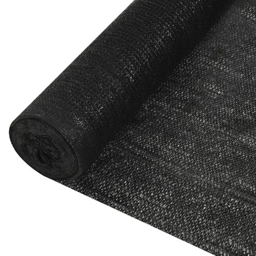 fekete HDPE belátásgátló háló 3,6 x 50 m 150 g/m²