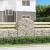 íves horganyzott vas gabion kosár 100x30x120/140 cm