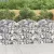 íves horganyzott vas gabion kosár 100x50x100/120 cm