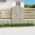 íves horganyzott vas gabion kosár 150x50x220/240 cm