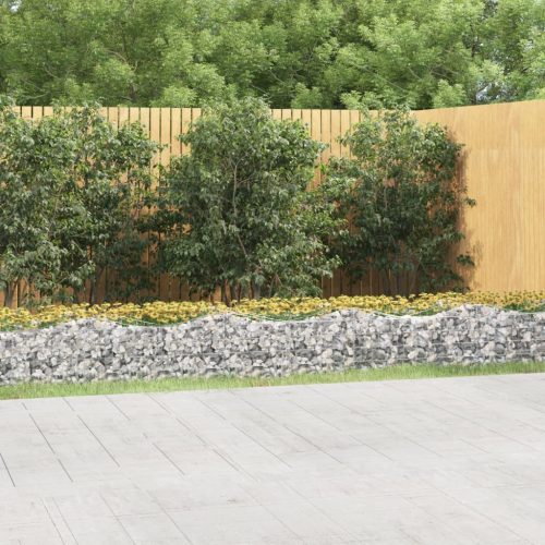  íves horganyzott vas gabion magaságyás 600x50x50 cm