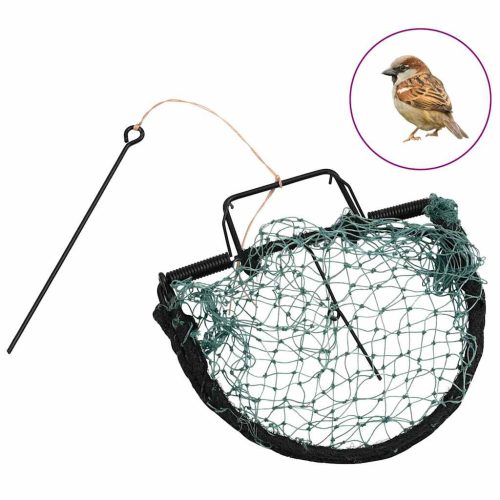 zöld acél madárcsapda 20 cm