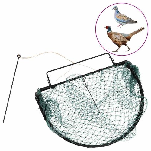 zöld acél madárcsapda 40 cm