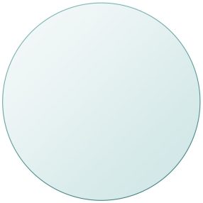 edzett üveg asztallap kerek 600 mm