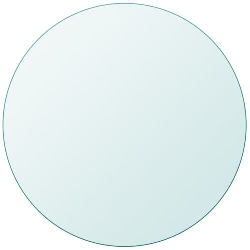 edzett üveg asztallap kerek 700 mm