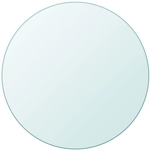 edzett üveg asztallap kerek 900 mm