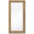 aranyszínű barokk stílusú fali tükör 100 x 50 cm