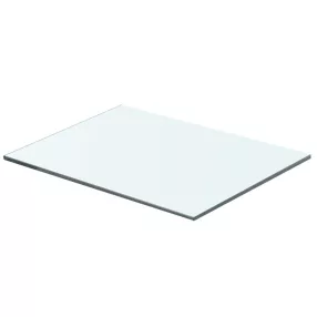 40x25 cm átlátszó panel üvegpolc