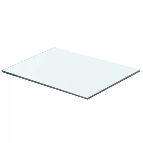 40x25 cm átlátszó panel üvegpolc