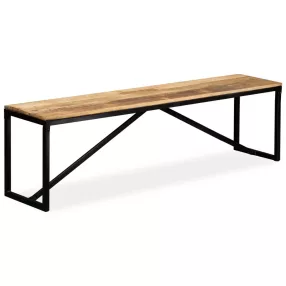 tömör mangófa pad 160 x 35 x 45 cm