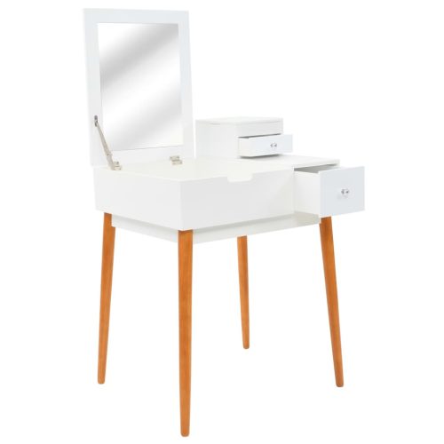 MDF öltözőasztal tükörrel 60 x 50 x 86 cm