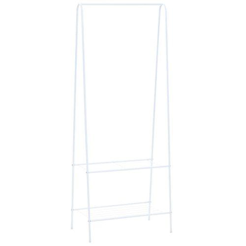 fehér ruhatartó állvány 59 x 35 x 150 cm