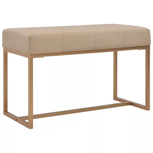 bézsszínű bársonypad 80 cm