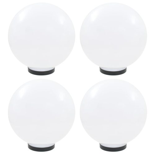 4 db LED gömblámpa 30 cm PMMA