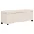 krémszínű poliészter pad tárolórekesszel 116 cm