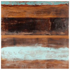   vidaXL négyszögű tömör újrahasznosított fa asztallap 80x80 cm 25-27 mm