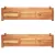 2 db akácfa kerti magaságyás 100 x 30 x 25 cm