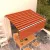 narancssárga-barna automata napellenző redőnnyel 4,5 x 3 m