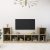 4 db sonoma tölgy színű szerelt fa TV-szekrény 72x35x36,5 cm