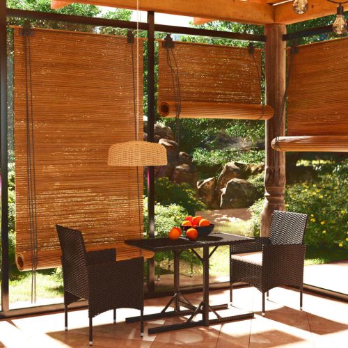 3 részes fekete polyrattan és edzett üveg kerti étkezőszett