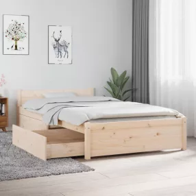 vidaXL ágykeret fiókokkal 90 x 190 cm (Single)