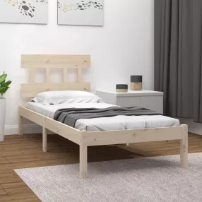 vidaXL tömör fa ágykeret 90x200 cm