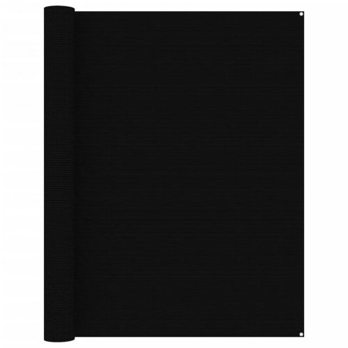 fekete sátorszőnyeg 250 x 400 cm