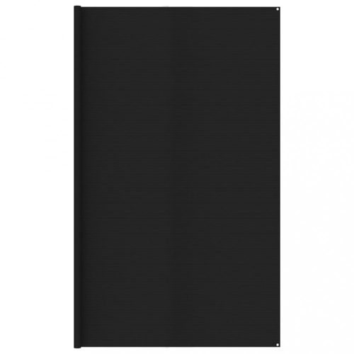 fekete HDPE sátorszőnyeg 400 x 400 cm