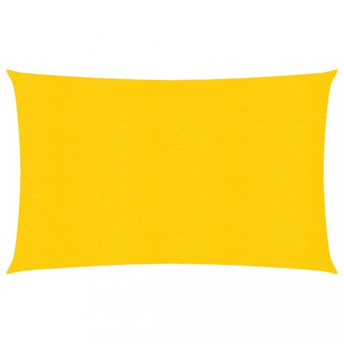 sárga HDPE napvitorla 160 g/m² 2 x 4 m