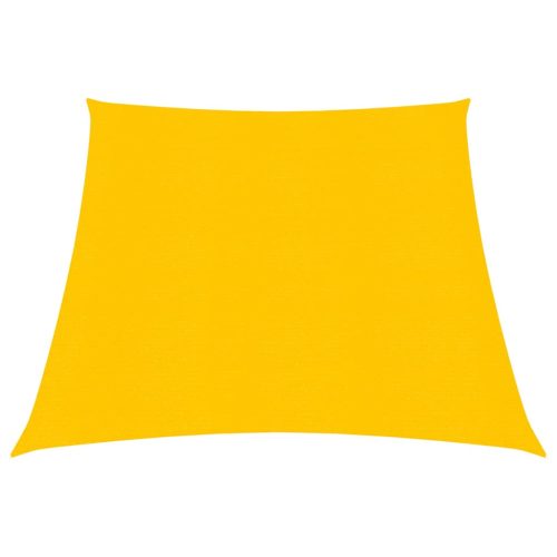  sárga HDPE napvitorla 160 g/m² 3/4 x 2 m