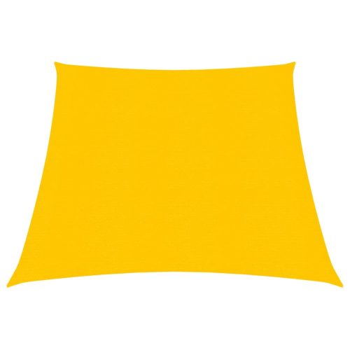  sárga HDPE napvitorla 160 g/m² 3/4 x 3 m