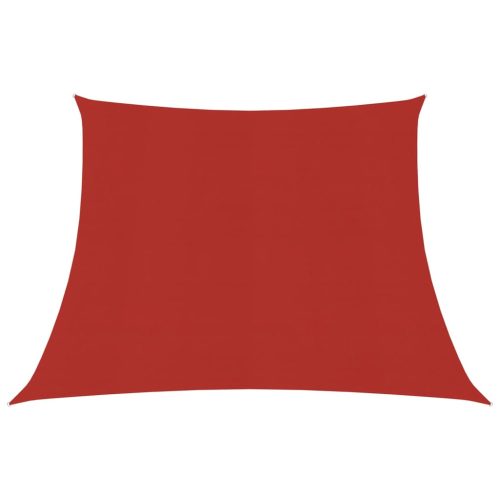  piros HDPE napvitorla 160 g/m² 3/4 x 2