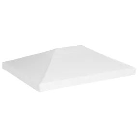 fehér pavilon-tetőponyva 270 g/m²  4 x 3 m