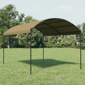 Tópszínű pavilon 4 x 3 x 2,6 m 180 g/m²