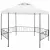 Fehér kerti pavilon 323 x 275 x 265 cm 180 g/m²