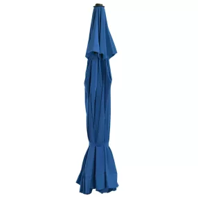 vidaXL azúrkék kültéri napernyőponyva 515 cm