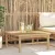 Bambusz kerti asztal 65 x 65 x 30 cm