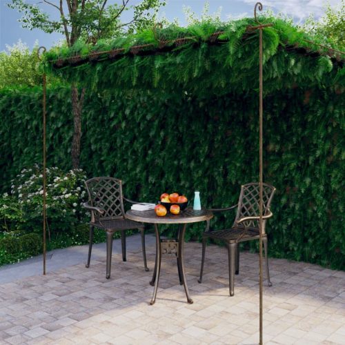  antik barna vas kerti pergola 4 x 3 x 2,5 m