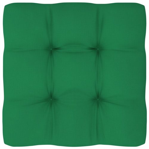 zöld raklapkanapé-párna 80 x 80 x 12 cm
