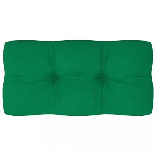zöld raklapkanapé-párna 80 x 40 x 12 cm