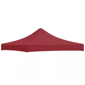burgundi vörös tető partisátorhoz 3 x 3 m 270 g/m²
