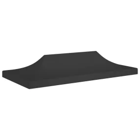 fekete tető partisátorhoz 6 x 3 m 270 g/m²
