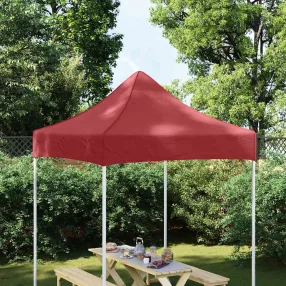   vidaXL burgundi vörös tető partisátorhoz 2 x 2 m 270 g/m²