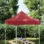 vidaXL burgundi vörös tető partisátorhoz 2 x 2 m 270 g/m²