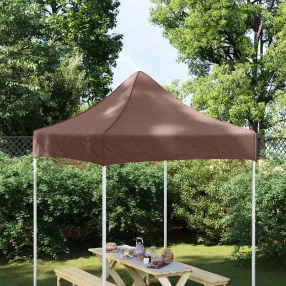 vidaXL barna tető partisátorhoz 2 x 2 m 270 g/m²