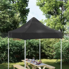 vidaXL fekete tető partisátorhoz 2 x 2 m 270 g/m²