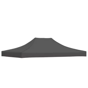 antracitszürke tető partisátorhoz 4 x 3 m 270 g/m²