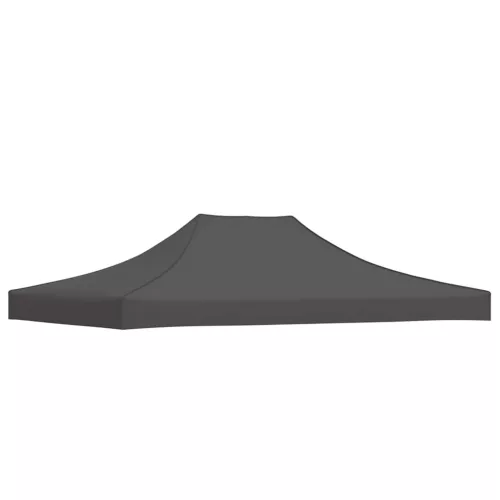 antracitszürke tető partisátorhoz 4 x 3 m 270 g/m²