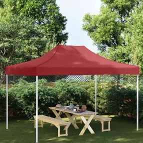 burgundi vörös tető partisátorhoz 4 x 3 m 270 g/m²